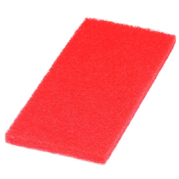 Rotes Normal-Reinigungspad groß