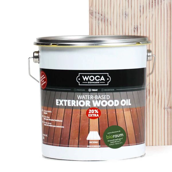 Terrassenöl Weiß 3l Aktionsangebot 20% extra