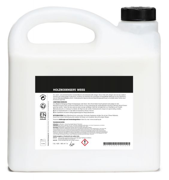 Holzbodenseife weiß