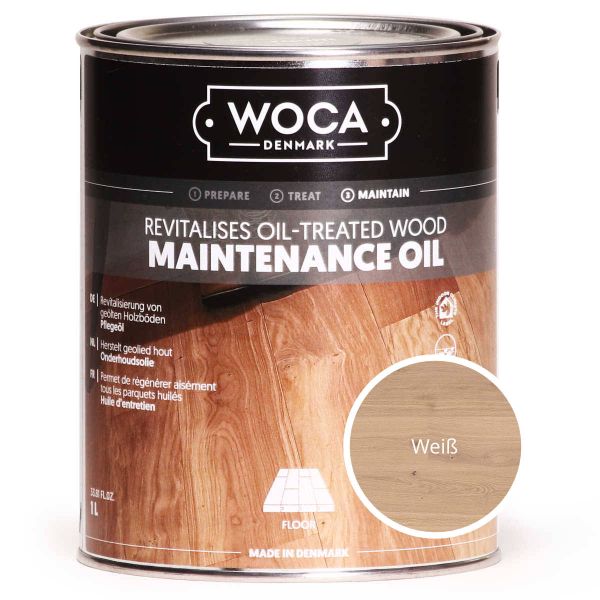 Pflegeöl weiß / WOCA maintenance oil