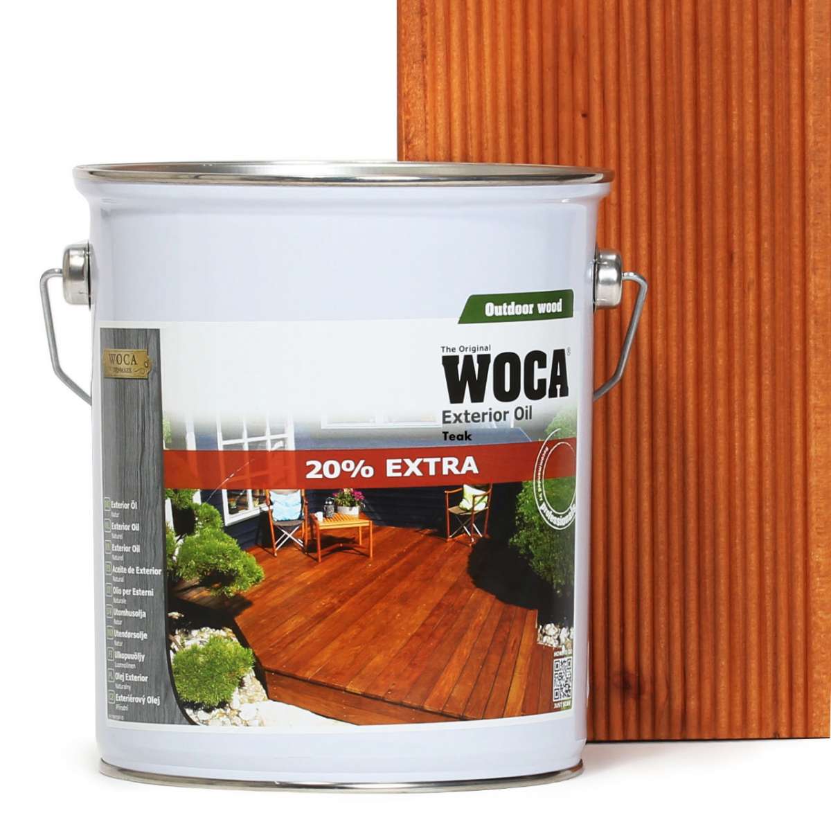 WOCA Exterior Wood Öl Terrassenöl Teak Exterior Oil