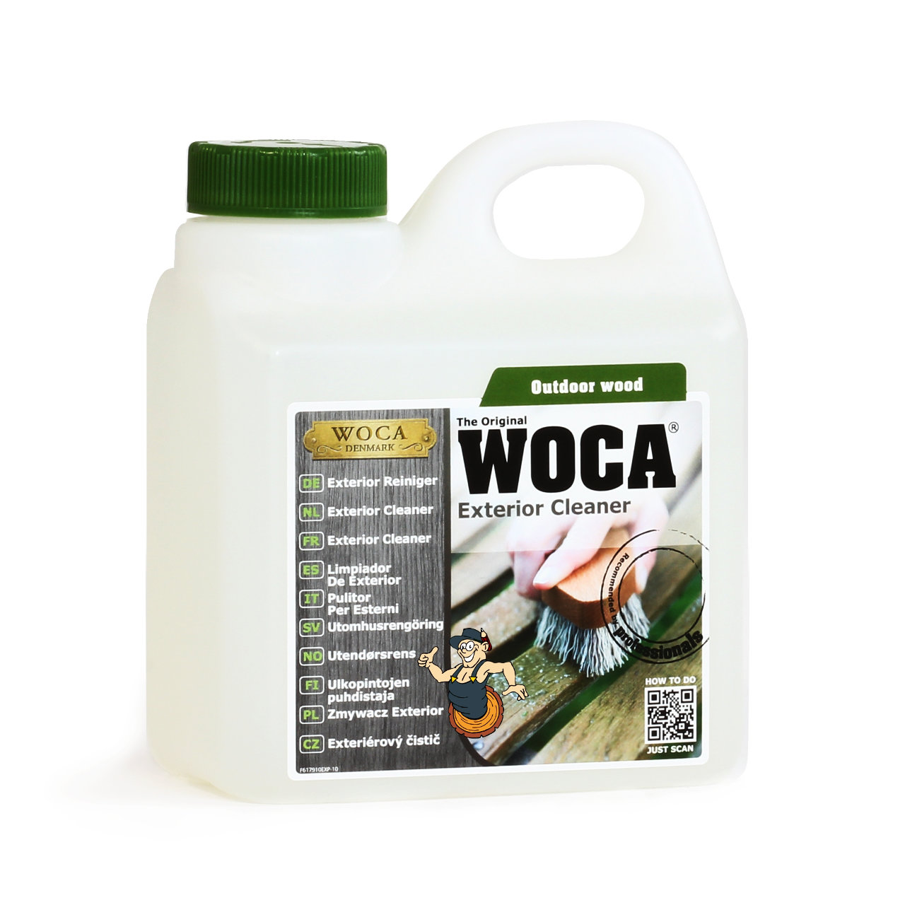 WOCA Exterior Cleaner Exterior Reiniger, Exterior Wood