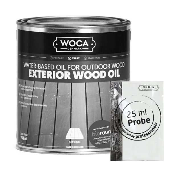 Exterior Öl Terrassenöl silber ca. 25 ml Probe