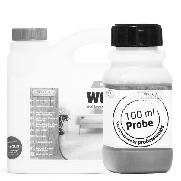 Weichholzlauge ca. 100 ml Probe