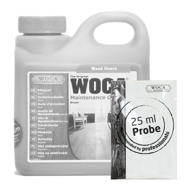 Pflegeöl braun ca. 25 ml Probe