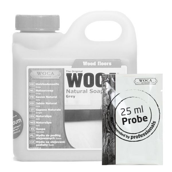 Holzbodenseife grau ca. 25 ml Probe