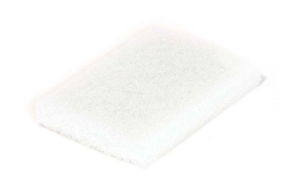 Weißes Super-Polierpad klein