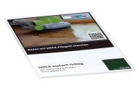 Boden mit Pflegeöl "waschen" Boden mit Pflegeöl "waschen"